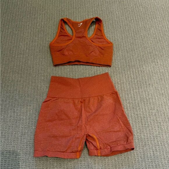 Gymshark vital seamless 2.0 bra and shorts set - size xs - Picture 2 of 5
